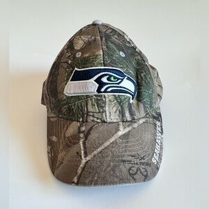 '47 Brand Seattle Seahawks Men’s Hat Cap Camo Realtree NFL Football One Size